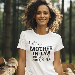 T-shirt Futur Mère en droit de la mariée Mariage de WV