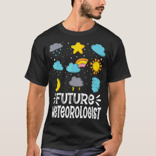 T-shirt Futur météorologue tempête Chaser Météorologie Stu
