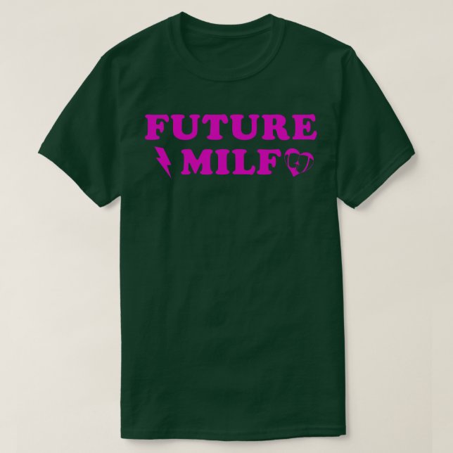 T-shirt Futur Milf Funny (Design devant)