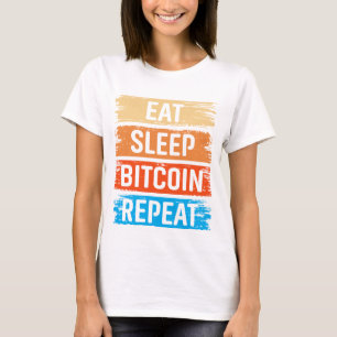 T-shirt Futur millionnaire Bitcoin Humour Cryptomonnaie