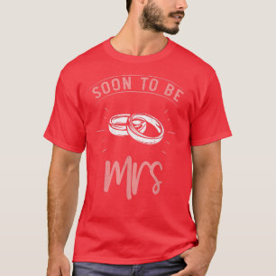 T-shirt Futur Mme Enterrement De Vie De Jeune Fille Mariag