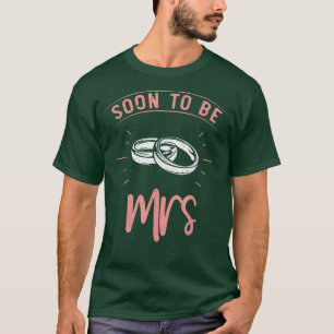 T-shirt Futur Mme Enterrement De Vie De Jeune Fille Mariag