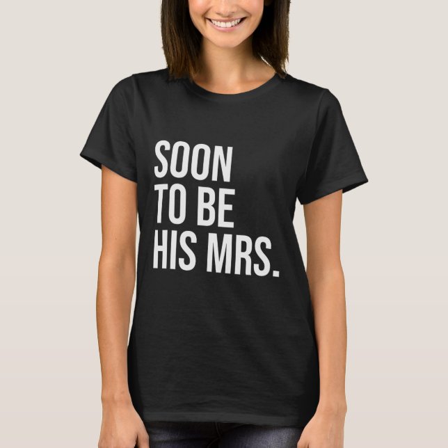 T-shirt Futur Mme Future Wife Bride 1  (Devant)