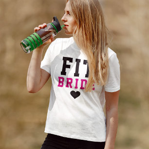 T-shirt Futur Mme Mariée Gym Fitness Femme
