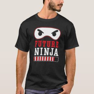 T-shirt Futur Ninja Mercenaire Shuriken Kunai Shinobi Ninj