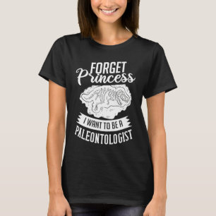 T-shirt Futur paléontologue Dinosaur Skeleton Fossile