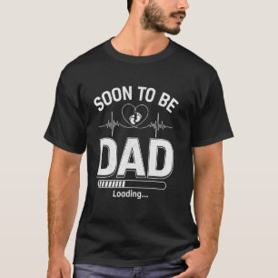 T-shirt Futur Papa Chargement Nouveau Papa Papa Fête Des P