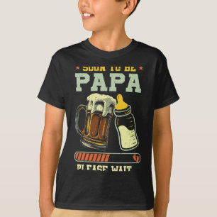 T-shirt Futur Papa Est 2025 Annonce de Grossesse Lo