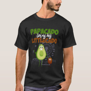 T-shirt Futur Papa PAPACADO ET LITTLECADO Fathe Attenante