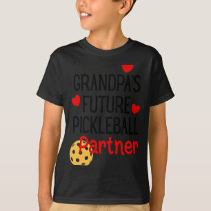 T-shirt Futur partenaire de pickleball de papy Granhild to