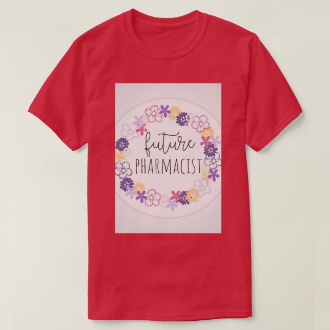 T-shirt futur pharmacien 4 2 (Design devant)