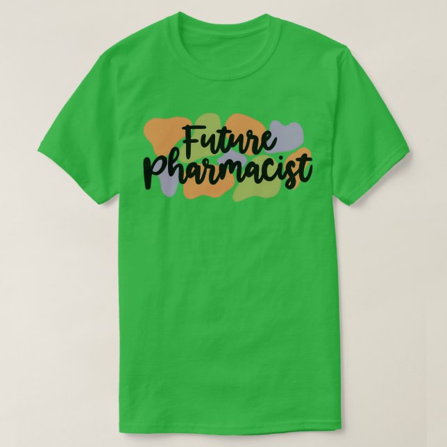 T-shirt Futur pharmacien carrière 9 (Design devant)