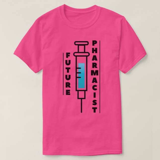 T-shirt Futur pharmacien drôle hommes cadeau femmes cadeau (Design devant)