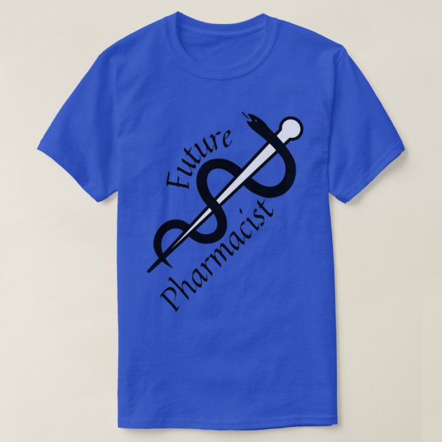 T-shirt Futur pharmacien drôle hommes cadeau femmes cadeau (Design devant)