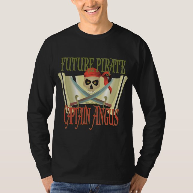 T-shirt Futur pirate Angus (Devant)