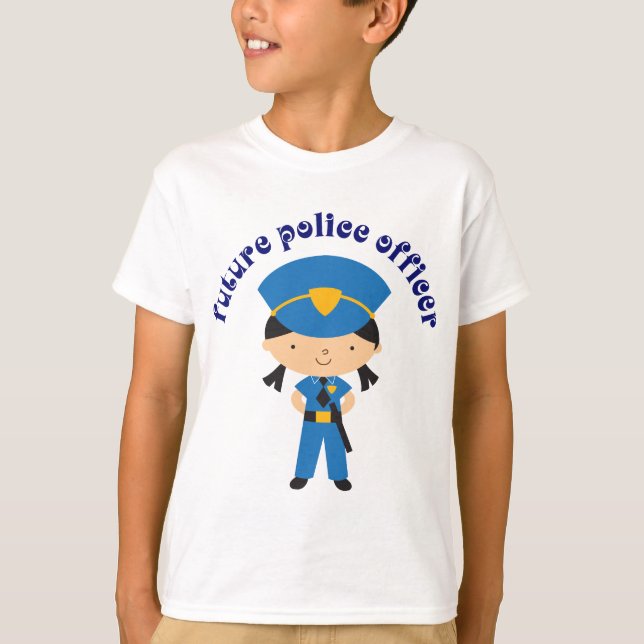 T-shirt Futur policier (Devant)