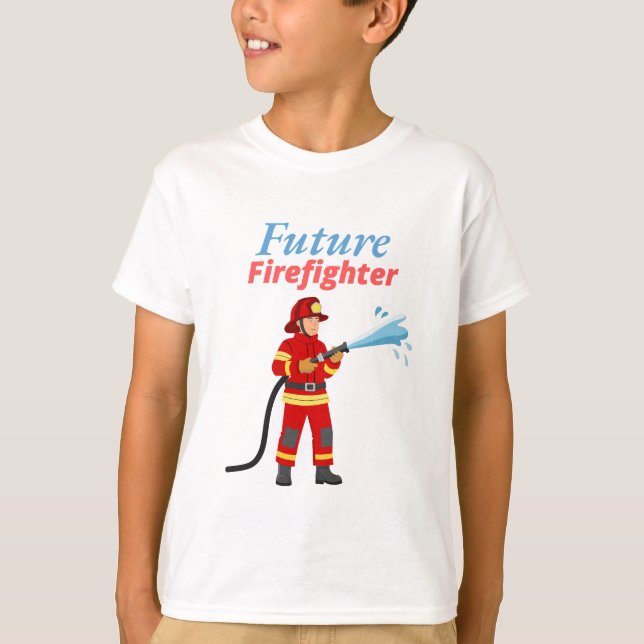 T-shirt Futur Pompier (Devant)
