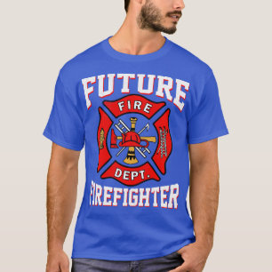 T-shirt Futur Pompier Pompier En Formation Garçons Y