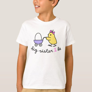 T-shirt Futur poussin de grande soeur