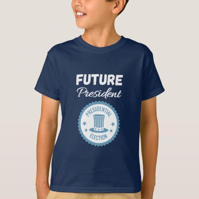 T-shirt Futur président Enfants et Ados (Devant)