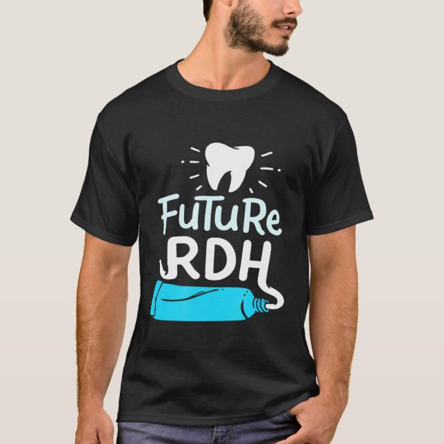 T-shirt Futur Rdh Dental Hygienist étudiant Dentist Gradua (Devant)