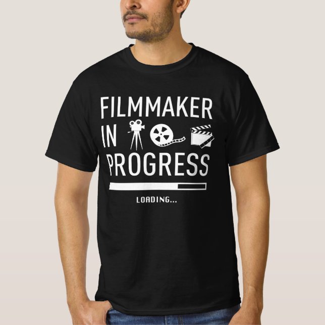 T-shirt Futur réalisateur en cours - Film Student (Devant)