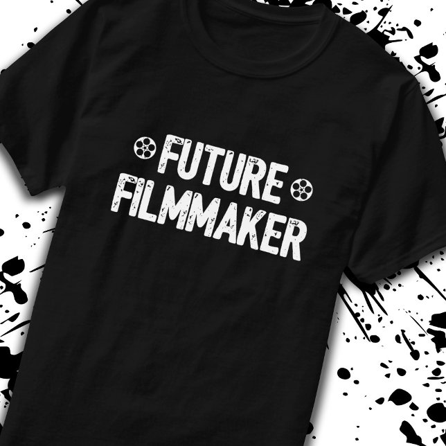T-shirt Futur réalisateur réalisateur réalisateur de films (Créateur téléchargé)
