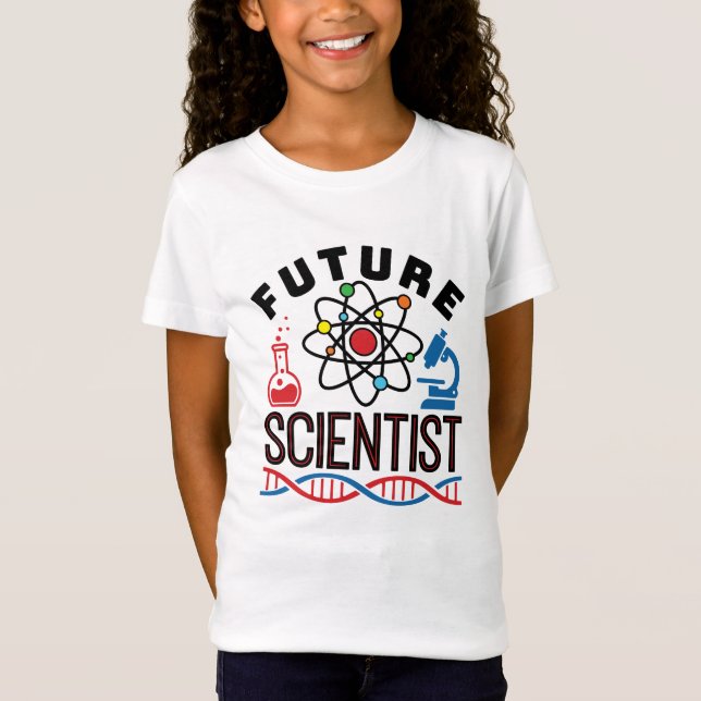 T-Shirt Futur scientifique Lover STEM (Devant)