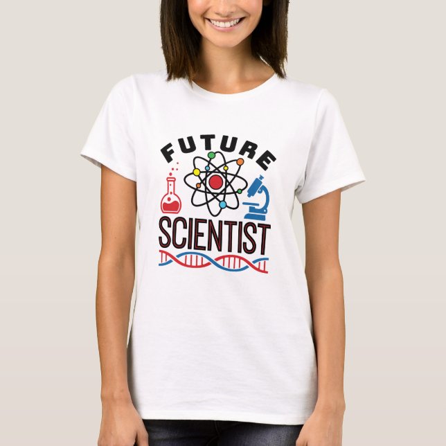 T-shirt Futur scientifique Lover STEM (Devant)