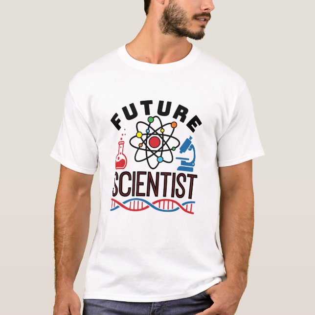 T-shirt Futur scientifique Lover STEM (Devant)