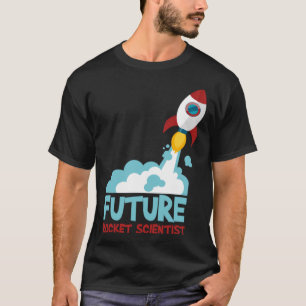 T-shirt Futur scientifique Science Rocket Ship Kids Astron