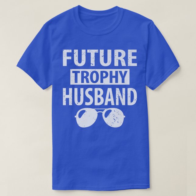 T-shirt Futur Trophée Fiance Bachelor Party Gag (Design devant)