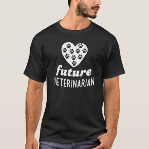 T-shirt Futur Vétérinaire Cadeaux Hommes Femmes Vétérinair