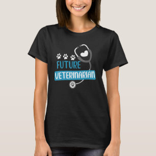 T-shirt Futur Vétérinaire Trousse de costume vétérinaire H