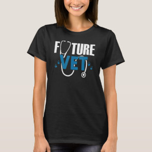 T-shirt Futur vétérinaire vétérinaire vétérinaire vétérina