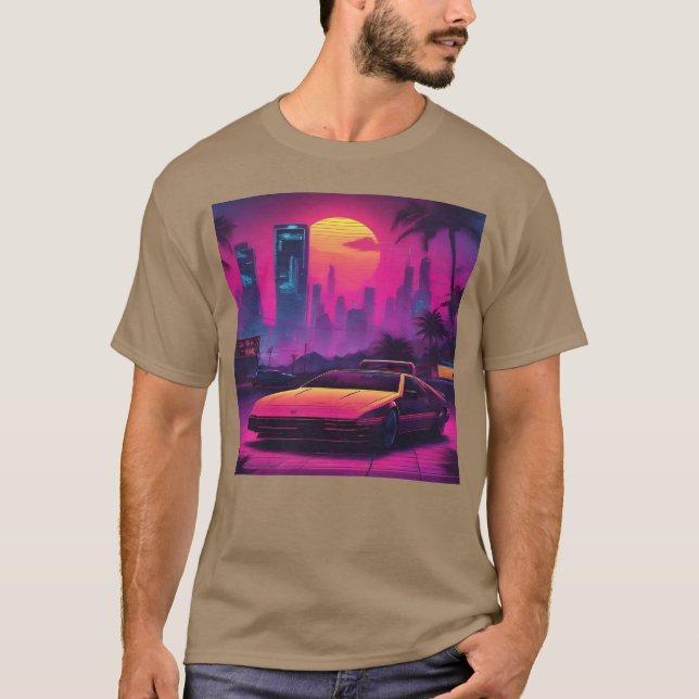 T-shirt Futur voiture garçon (Devant)