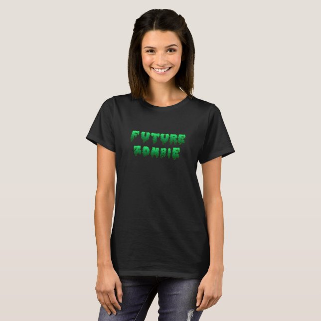T-shirt futur zombie (Devant entier)
