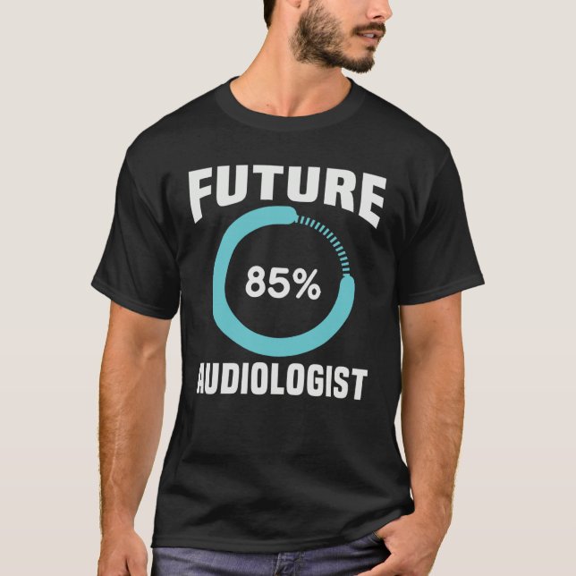T-shirt Future Audiologist Hearing Aid Student Audiology S (Devant)