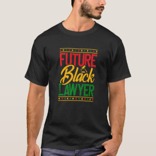 T-shirt Future Avocat Noir Avocat Afro-Américain Avocat