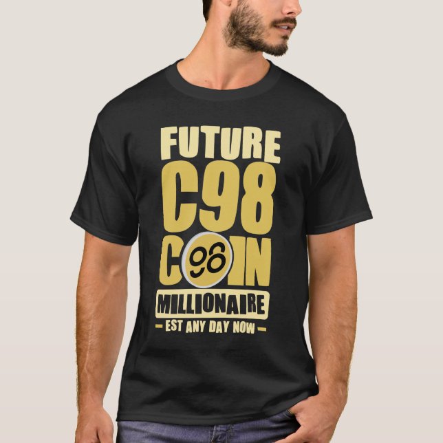 T-shirt Future C98 Coin Millionaire - Est n'importe quel j (Devant)