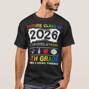 T-shirt Future Class Of 2026 8th Grade Funny Student Gradu