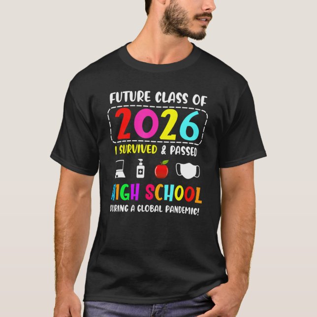 T-shirt Future Classe De 2022 Lycée Diplôme 2022 S (Devant)