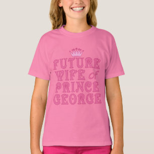 T-shirt Future épouse de prince George