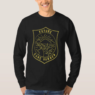 T-shirt Future Game Warden Agent de la faune Enfants Son D