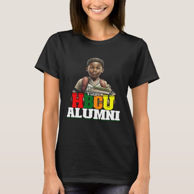 T-shirt Future HBCU Grad Alumni Apparel Black college For  (Devant)