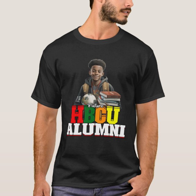 T-shirt Future HBCU Grad Alumni Apparel Black College For  (Devant)