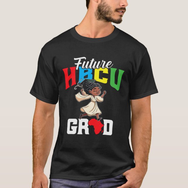 T-shirt Future HBCU Grad History Black College Youth Kids (Devant)