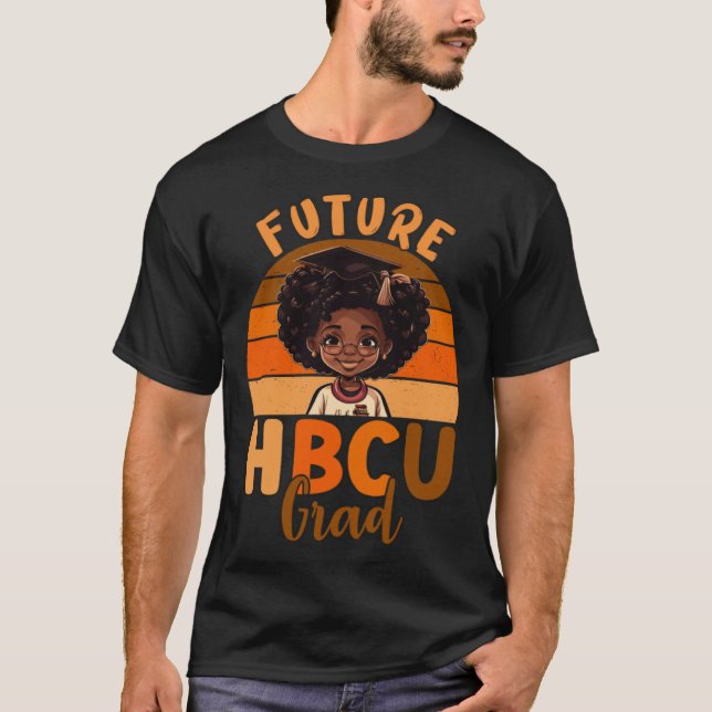 T-shirt Future HBCU Graduate Afro Black College Graduation (Devant)