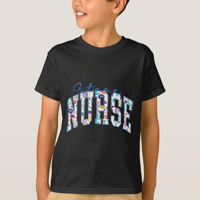 T-shirt Future infirmière drôle Étudiante en école d'infir (Devant)