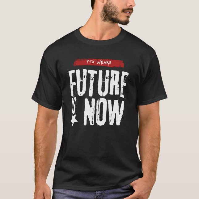 T-shirt Future is now - FUIN01 (Devant)